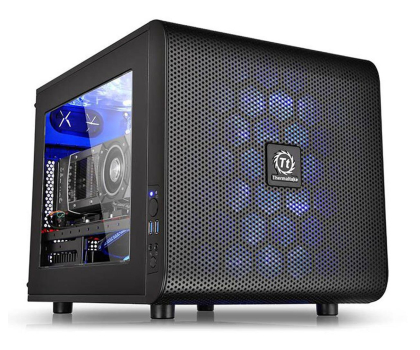 Obudowa THERMALTAKE Core V21USB 3.0 Window (200mm), czarna